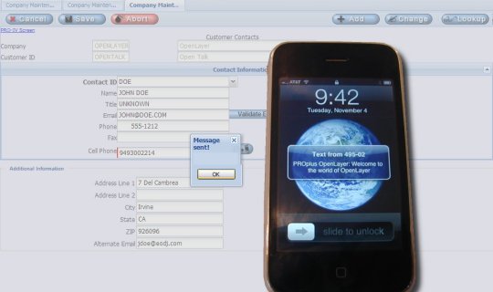 OpenLayer Screens